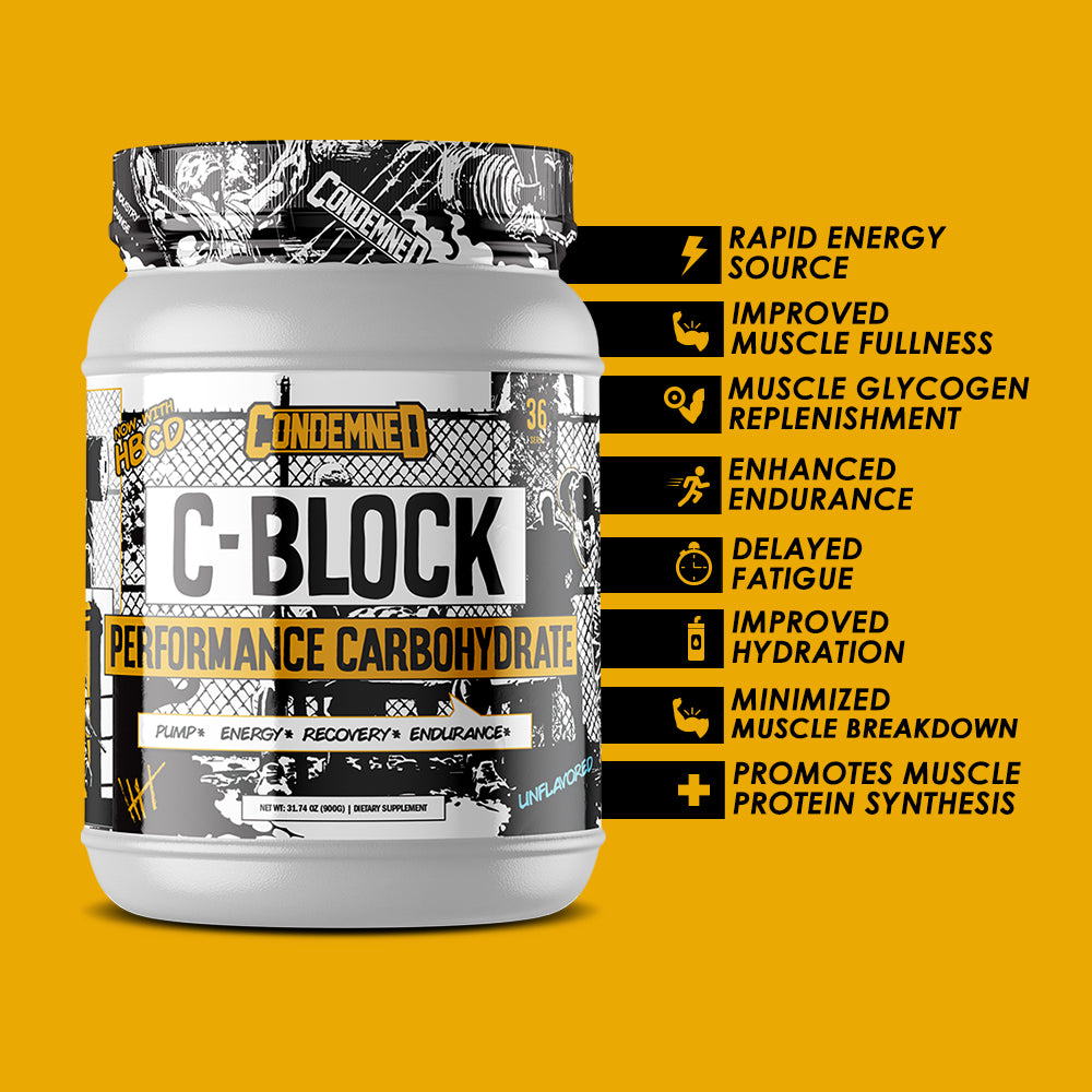 Condemned Labz C-Block 10 Performance Carbohydrate Supplement