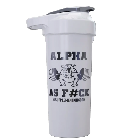 Alpha as F#CK White Sport Shaker